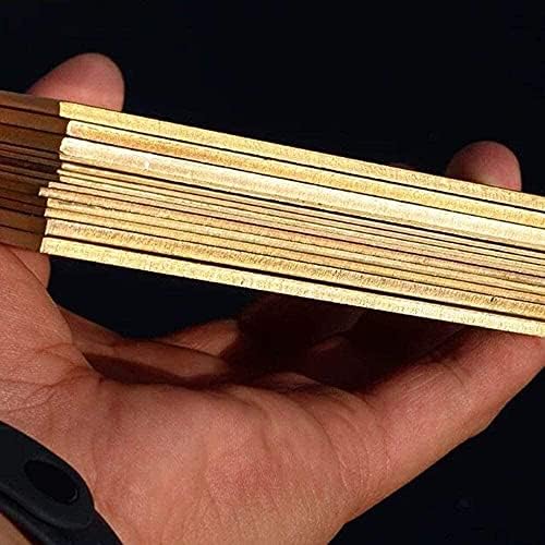 Yiwango Capper Folha de papel alumínio Metal de metal cortes Folhas de latão de qualidade principal, 1mm x 200 mm x 300 mm de placa de bronze folhas de cobre