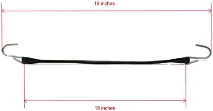 A ROP SHOP | 21 Tarpa de borracha preta para Erickson 6703 gravata resistente à ferrugem