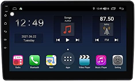 8 núcleos estéreo de carro de rádio para Chevy Chevrolet Impala Traverse Tahoe e Sierra Yukon Savana Buick 2007 a 2012 Multimedia Player Touch Screen Unit com navegação GPS Android Auto Bluetooth