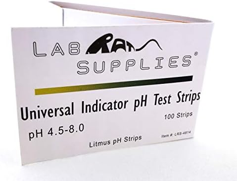 Teste de pH de decisões para testes de urina e saliva, 300 tiras | Monitore o pH do seu corpo em segundos