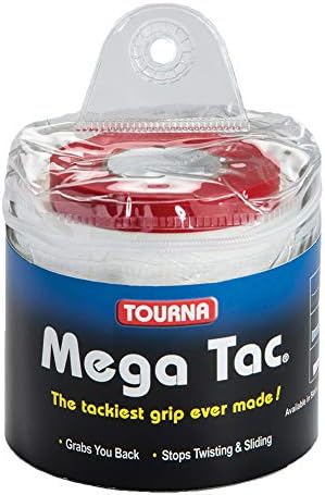 MEGA TOURNA TAC Extra Tacky Overgrip, 30-Pack
