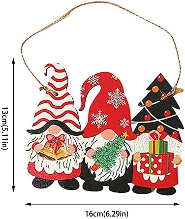 Cortina de contina Decorações de árvore de Natal penduradas pingentes de pelúcia adequados para decorações de festas em