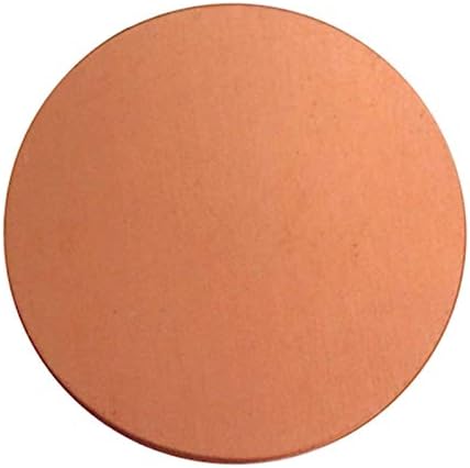 Yuesfz 99,9% de chapa de cobre pura placa de metal matérias -primas placa redonda espessura da junta de cobre pura folha