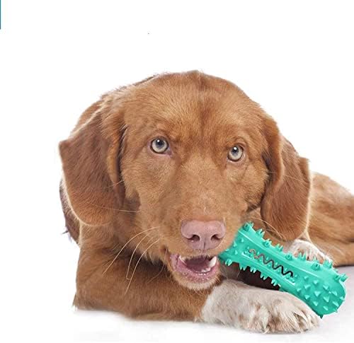 Cerisurio Toothbrush Dog Toy, bastão de osso para limpeza de dentes de cachorro, escovação de dente, brinquedos de mastigar denticuladores, cuidados orais dentários para cães pequenos, médios e grandes