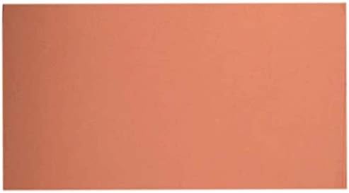 Placa de cobre de cobre pura da placa de cobre pura de Yuesfz pura folha de metal folha de cobre de resfriamento Materiais industriais de 1,5 mm de bronze espessura