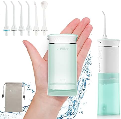 Hangsun Water FLOSSER sem fio Irrigador oral mini palheta de água portátil de dentes HOC600 IPX7 FLOSSORES DE DIANTE DE EMPRESSÃO