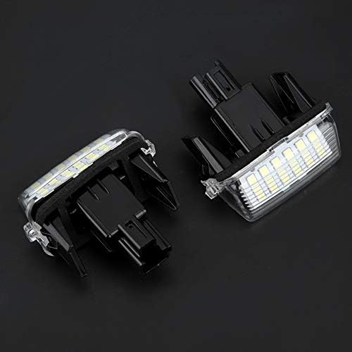 Kimiss 2pcs 18 LED LEDS PLACE LUZES LUZING FIX Para Camry/Yaris/Vitz/Prius 2012-