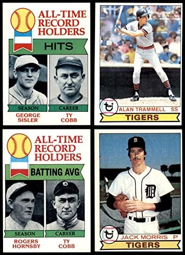 1979 Topps Detroit Tigers Team Set Detroit Tigers VG/Ex+ Tigers