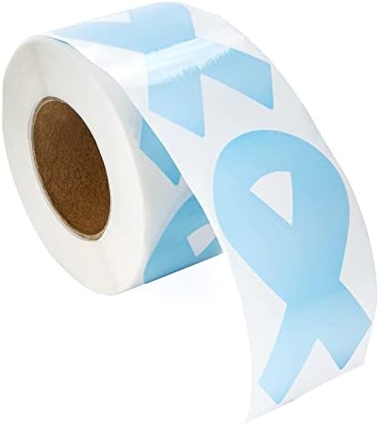 GRANDES ATENHAS AZUL BLUE BLUE - adesivos de conscientização da fita azul claro para câncer de próstata, trissomia 18, Cushing, doença