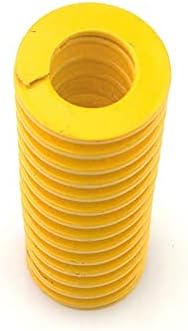 As molas de compressão são adequadas para a maioria dos reparos i 1pcs molde compressão de molde mola amarela amarelo carga estampagem diâmetro externo de 20 mm de diâmetro interno 10 mm para hardware