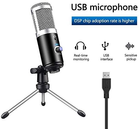 Microfone de computadores de porto USB Microfone de Porta USB Microfone para PC Profissional Microfones de Karaokê PC