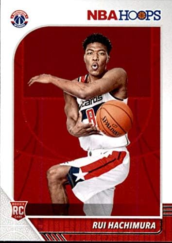 2019-20 Panini NBA Hoops 206 Rui Hachimura Washington Wizards Basketball Card de basquete