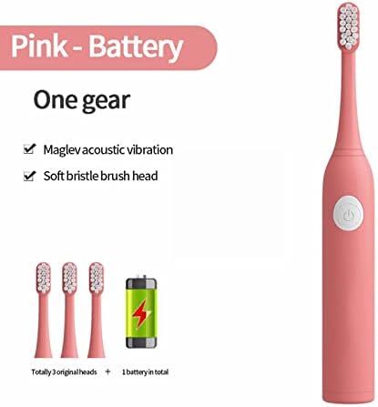 Guolarizi Bateria Home Power Levitação Ultra limpa escova de dentes elétrica. Cerdadas macias 3 escova de cabeça escova de próteses