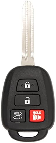 Substituição de Keyless2go para 4 botões O que é chave remota Toyota RAV4 HYQ12BDM 89070-42D40 - H CHIP