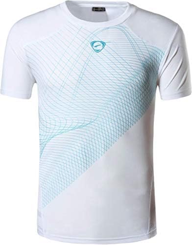 Sportides Men's Short Slave Dry Fit Sport Camisetas camisetas camisetas Tops Runningshirt Tennis de golfe Boliche Running