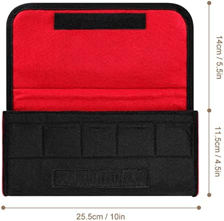 Love Cuba Heartbeat Carting Case para Switch Portable Game Console Storage Bag Solder com acessórios de slot para cartas