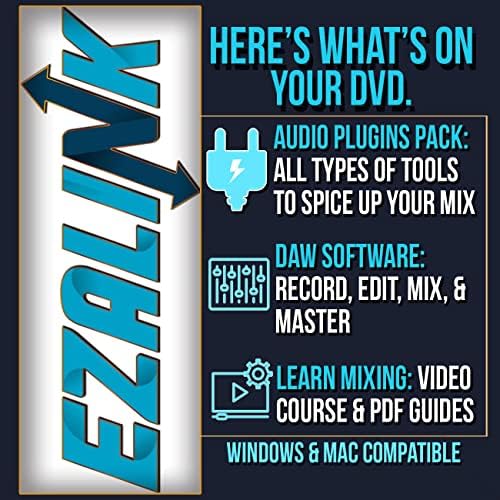 Software de mixagem de gravação de edição de áudio com pacote de plugins pro vst e melhor DAW para Windows PC e Mac no DVD Disc