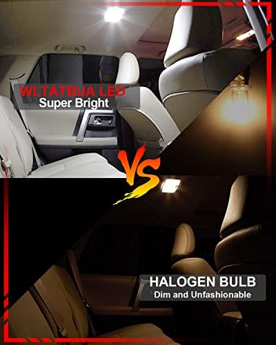Substituição do pacote de kit de luz interior de LED para Nissan XTERRA 2005-2008 2009 2010 2012 2012 2013 2014 2015, super brilhante 6000k Branca de placa branca Bulbos + Ferramenta de instalação