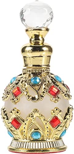 Besportble vazio de perfume garrafa de vidro recarregável garrafa de fragrância vintage Botty Bottle Bottle Indical Oil Bolcter