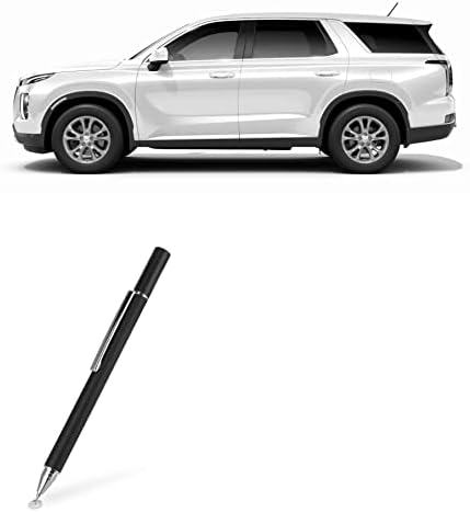 Caneta de caneta de ondas de ondas de caixa compatível com Hyundai 2021 Palisade - caneta capacitiva da FineTouch, caneta de caneta super precisa para Hyundai 2021 Palisade - Jet Black