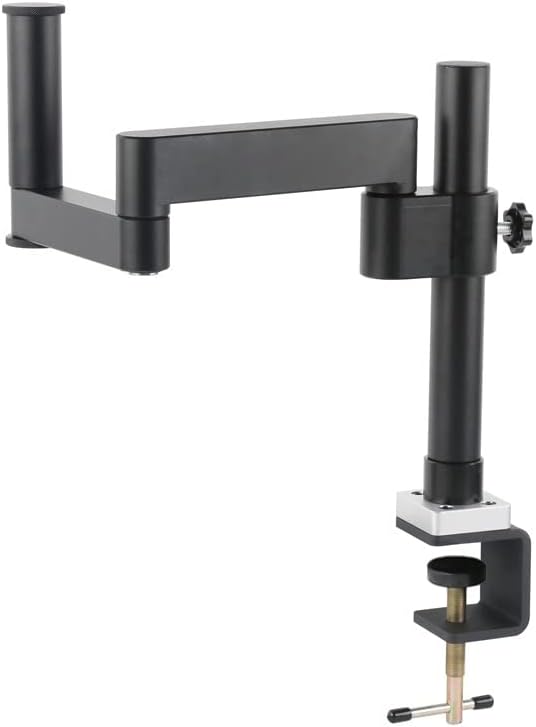 Equipamento de microscópio de laboratório Suporte de braço dobrável rotativo Articulação do braço do braço do braço de 76mm Microscópio Microscópio de 50 mm Focando acessórios para microscópio de suporte