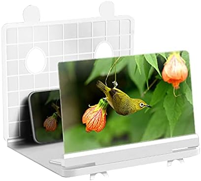 Lensagem da tela de telefone de 10 polegadas Anti -azul Light Frameless 3D HD Amplificador de tela Lente de acrílico aumentado para smartphone