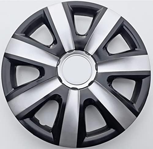 Conjunto de copri de tampa de 4 rodas de 13 polegadas de 13 polegadas Black Hubcap Snap-On se encaixa Kia