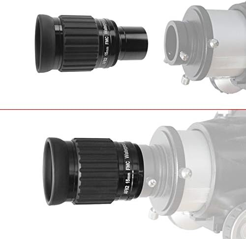 Astromomania 1,25 -82 graus SWA-15mm Compact ocular compacto, à prova d'água e à prova de neblina-permite que qualquer