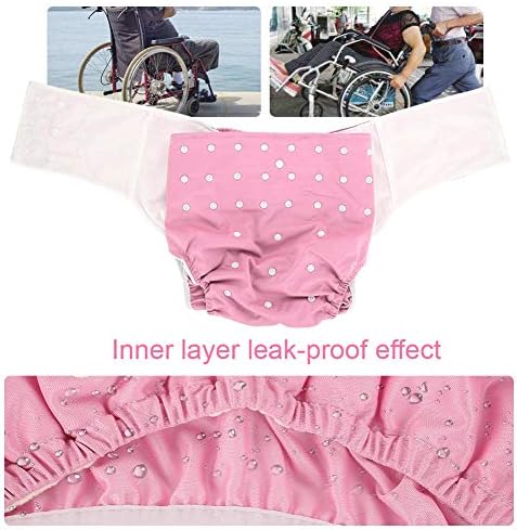 Fralda de bolso, fralda de bolso adulto, lavável conveniente ajustável para adultos idosos mulheres grávidas deficientes