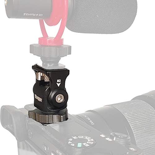Andicine Campo Monitor de montagem Vlogger Monitor de campo Title Tilt 176 graus Glipets 360 graus com parafuso Câmera