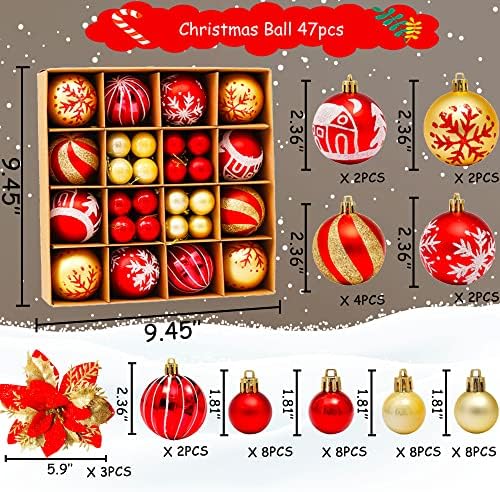 Lavante Luxo Ornamentos de Natal Decorações de Árvore de Natal Decoração de Árvore de Natal Arenamento de Natal Flor Flor Garland Bola de Natal Caixas de Bola de Natal