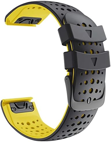 EIDKGD RELUGUEIRO EasyFit Silicone Watch Bandtrap Wristrap para Garmin Fenix ​​7x 7 6x Pro 5 5x Plus 935 Smartwatch Bracelet 22/26mm WatchBand