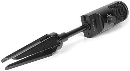 Microfone omnidirecional USB Aluringk para laptop, PC e Mac, com condensador, suporte ajustável, para streaming, gravação, podcasting,