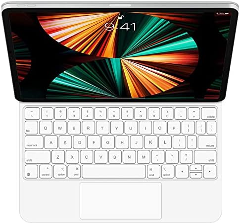 Caixa do teclado HOU para 2022 iPad Air 5th / 4th Generation e 2021 iPad Pro 11 polegadas 3º, com um design flutuante e trackpad