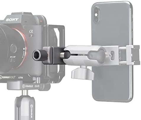 Fantaue CS-01 Arca Swiss/RRS CLAMP COM ADAPTADOR DE BOLA 1 e parafuso de 1/4 para câmera profissional L liberação rápida
