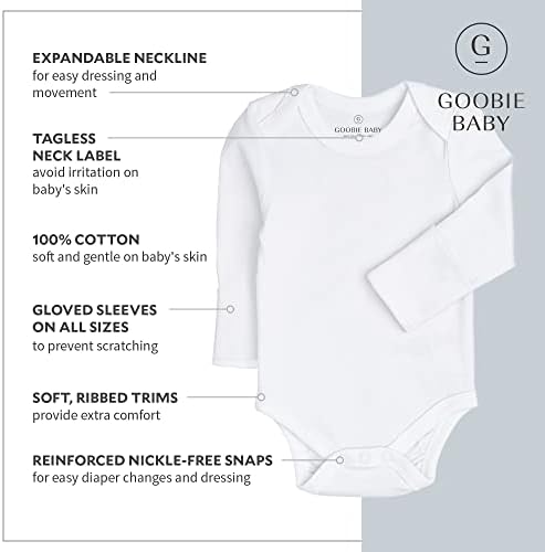 Baby Classic Bodysuit Set, algodão menino unissex Onesie
