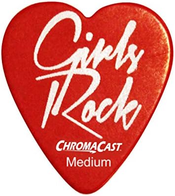 CHROMACAST CC-HS-HB-12-PACK Heartbreaker Pick em forma de coração-12 pacote em luz leve, média e pesada