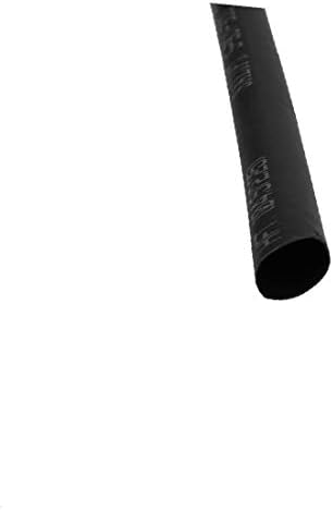 X-dree calor encolhimento de tubo encolhida manga de cabo de cabo de 5 metros de comprimento 4,5 mm DIA BLACK (mangá del