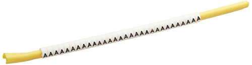 Brady SCN18-A preto em brancos, mangas de clipes de marcador de arame