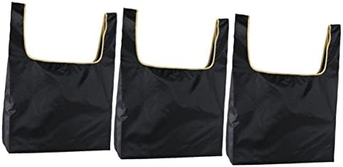 Tendycoco 2 PCs Bolsa de bolsa de compras dobrável Bolsas de compras dobráveis ​​sacos de compras sacolas de compras bolsas de compras em casa sacolas de compras