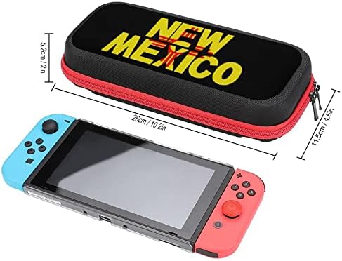 Novo México Switch Switch Case de transporte Proteção Hard Shell Bolsa de viagem portátil com 20 cartucho de jogo