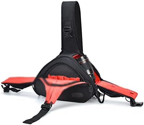 Bolsas de câmera YFQHDD DSLR Saco de ombro profissional com cobertura de chuva para lente SLR Tripé para homens viagens ao