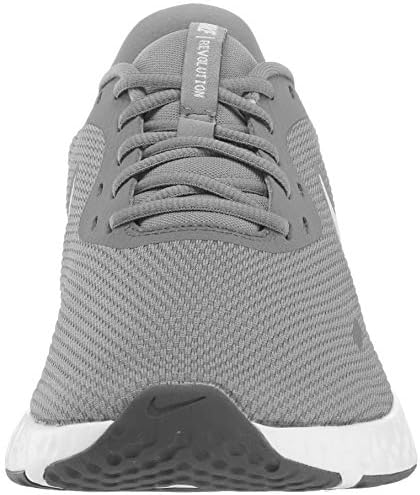 Revolução masculina da Nike tênis de corrida de largura, cinza cinza/puro-escuro de platina, 8 4e nós