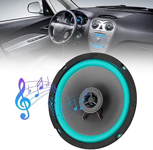 Kuuleyn Car Orador, borracha de 6,5 polegadas 160W Tweeter Tweeter Super Power Loutor Alto veículo de veículo Música de áudio Os