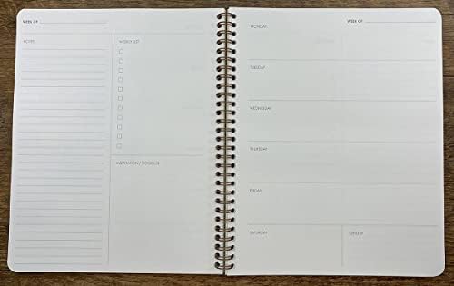 Cactus Weekly Preencha notebook Planner