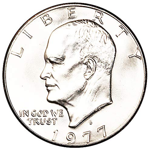 1977 D Bu Eisenhower Dollar Choice Uncirculou Us Mint