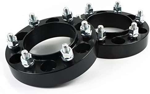 Kessocco 6x5.5 Espaçadores de rodas centralizadas para Tacoma 4Runner Tundra, 4pcs 1,25 '' 6x139.7mm Spacer de roda