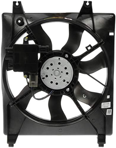 Dorman 621-618 Conjunto do ventilador do radiador com controlador para modelos selecionados Hyundai/Kia