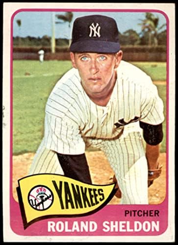 1965 Topps 254 Roland Sheldon New York Yankees Ex+ Yankees