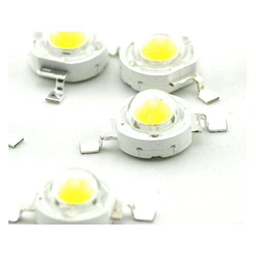 10 PCs 3W LED amarelo 3,4-3.6V de alta potência LED contas de alto brilho + 10 PCs Radiator de alumínio-fan